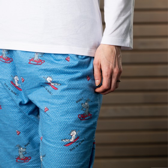 Pyjama jersey-flanelle Enfant LA GLISSE 2 Pyjama jersey-flanelle Enfant LA GLISSE 2