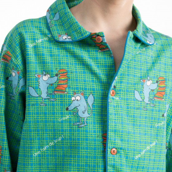 Pyjama flanelle enfant Une Faim de LOUP Pyjama flanelle enfant Une Faim de LOUP