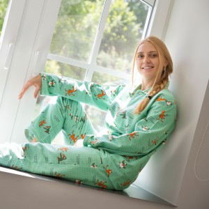 PYJAMA hiver dame CORBEAU-RENARD