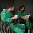 PYJAMA voor mannen CORGI groen
