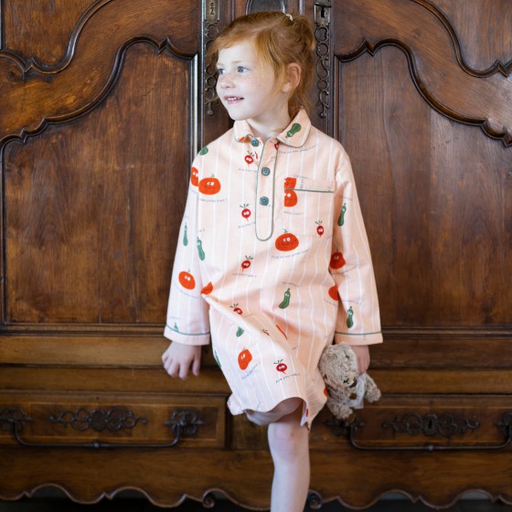 Chemise de nuit hiver fille COURGE Chemise de nuit hiver fille COURGE