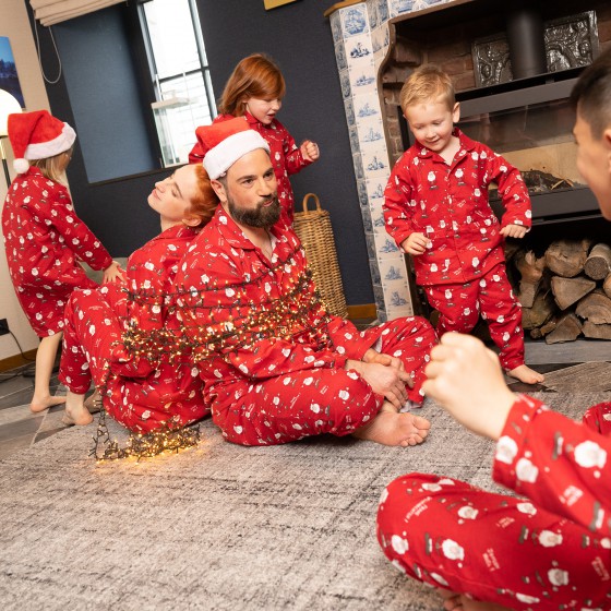 Pyjama flanelle homme Joyeux Noël